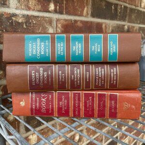 Vintage Readers Digest 3 Book Collection